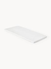 Viscoelastischer Memory-Foam-Topper Premium, Bezug: 60 % Polyester, 40 % Visk, Weiß, 180 x 200 cm