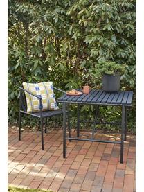 Sedia da giardino Villa, Acciaio inossidabile rivestito, Nero, Larg. 53 x Prof. 59 cm