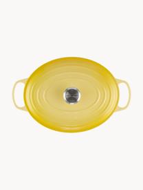 Cocotte oval de hierro fundido Signature Collection, Hierro fundido esmaltado, Tonos amarillos, An 31 cm x Al 18 cm, 6.3 L