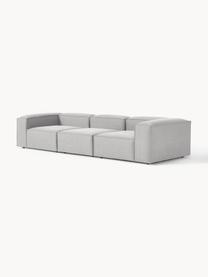 Sofá modular Lennon (4 plazas), Tapizado: 100% poliéster Alta resis, Estructura: madera contrachapada de p, Patas: plástico Este producto es, Tejido gris, An 327 x F 119 cm