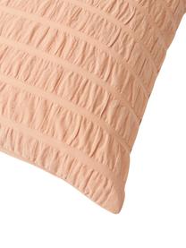 Funda de almohada de algodón Esme, Reverso: tejido renforcé Densidad , Terracota, An 45 x L 110 cm