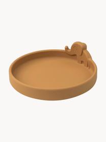 Plato infantil Peekaboo, 100% silicona, Ocre, Ø 16 cm