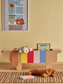 Dřevěný stojan na knihy Charlie, Dřevovláknitá deska střední hustoty (MDF), lakovaná, Více barev, Š 108 cm, V 32 cm