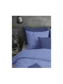 Renforcé dekbedovertrek No way out, Weeftechniek: renforcé, Blauw, wit, 240 x 220 cm + 2 kussenhoezen 60 x 70 cm