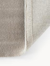 Handgetuft kortpolig wollen vloerkleed Jadie, Onderzijde: 70% katoen, 30% polyester, Beige, B 160 x L 230 cm (maat M)