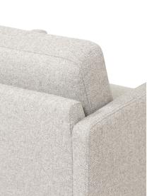 Fauteuil Fluente, Tissu beige clair, larg. 74 x prof. 85 cm