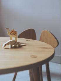 Mesa infantil ovalada de madera Mouse, Chapa de madera de roble barnizada

Este producto está hecho de madera de origen sostenible y con certificación FSC®., Madera de roble, An 60 x F 46 cm