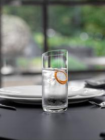 Longdrinkglas NewMoon, 4 stuks, Glas, Transparant, Ø 7 x H 16 cm, 370 ml