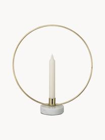 Candelabro Golden Ring, Candelabro: metal recubierto, Dorado, An 28 x Al 30 cm