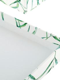 Caja organizadora Jahan, 9 pzas., Organizador: cartón laminado, Blanco, verde, An 19 x Al 27 cm