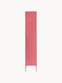Armario taquilla pequeño The Skinny, Acero con pintura en polvo, Palo rosa, An 35 x Al 183 cm