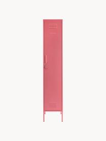 Armadietto piccolo The Skinny, Acciaio verniciato a polvere, Rosa cipria, Larg. 35 x Alt. 183 cm