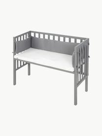 Výškovo nastaviteľná bočná detská posteľ Star Magic, 45 x 90 cm, Sivá, Š 45 x D 90 cm