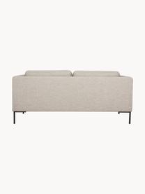 Sofa Emma (3-Sitzer) mit Metall-Füssen, Bezug: Polyester 100.000 Scheuer, Gestell: Massives Kiefernholz, Bir, Webstoff Hellbeige, B 194 x T 100 cm