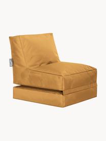 Chauffeuse convertible de jardin Pop Up, Tissu ocre, larg. 70 x prof. 90 cm