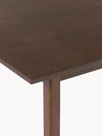 Mesa de comedor extensible Calla, tamaños diferentes, Tablero: fibra de densidad media (, Patas: madera de roble maciza la, Madera de roble pintado negro, An 160/240 x F 90