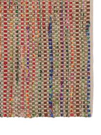 Tapis en mix de jute multicolore Cando, Jute, multicolore