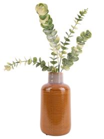 Vase Bottle aus Keramik, Keramik, Orange, Ø 12 x H 23 cm