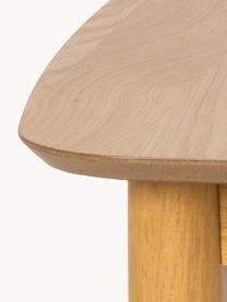 Mesa de comedor extensible Montreux, 180-220 x 90 cm, Tablero: fibras de densidad media,, Patas: madera de caucho, teñidas, Madera de roble, An 180/220 x F 90