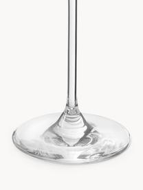 Copas de champán Lucien, 4 uds., Cristal, Transparente, Ø 7 x Al 25 cm, 340 ml