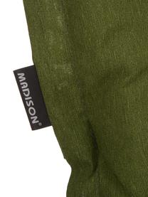 Cuscino sedia con schienale alto Panama, 50% cotone, 45% poliestere,
5% altre fibre, Verde, Larg. 50 x Lung. 123 cm