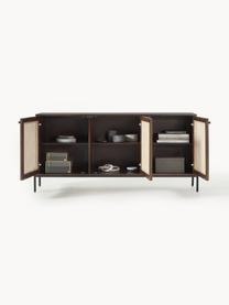 Sideboard Vienna mit Wiener Geflecht, Korpus: Massives Mangoholz, FSC-z, Mangoholz, B 165 x H 77 cm