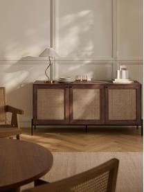 Sideboard Vienna mit Wiener Geflecht, Korpus: Massives Mangoholz, FSC-z, Mangoholz, B 165 x H 77 cm