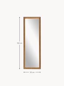 Barock-Wandspiegel Muriel, Rahmen: Massivholz, beschichtet, Rückseite: Mitteldichte Holzfaserpla, Spiegelfläche: Spiegelglas, Goldfarben, B 50 x H 150 cm