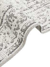 Tappeto vintage da interno-esterno Cenon, Polipropilene, Grigio, Larg. 190 x Lung. 290 cm (taglia L)