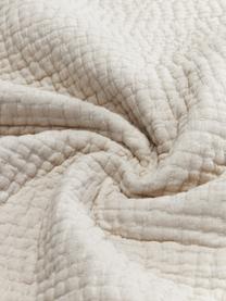 Narzuta z bawełny Stripes, Złamana biel, S 180 x D 250 cm (do łóżek o wymiarach do 140 x 200 cm)