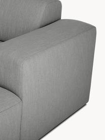 Ecksofa Melva (3-Sitzer), Bezug: 100% Polyester Der hochwe, Gestell: Massives Kiefernholz, Spa, Webstoff Grau, B 239 x T 143 cm, Eckteil rechts