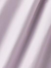 Lenzuolo con angoli topper in cotone percalle Elsie, Lavanda, Larg. 160 x Lung. 200 cm, Alt. 15 cm