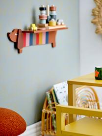 Mensola da parete in legno Charlie, Pannello MDF (fibra a media densità), Multicolore, Larg. 54 x Alt. 19 cm