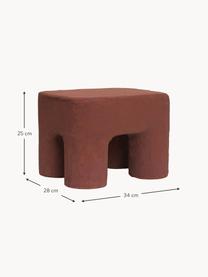 Tabouret pour enfant fait main Podo, Carton, coton recyclé post-consommation

Ce produit est fabriqué à partir de bois certifié FSC® issu d'une exploitation durable, Terracotta, larg. 34 x haut. 25 cm