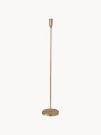 Candelabro de suelo grande Vela, Metal recubierto, Dorado, Ø 3 x Al 81 cm