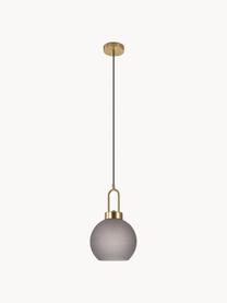 Hanglamp met glazen bollen Luton, Lampenkap: glas, Taupe, mat, Ø 25 x H 33 cm