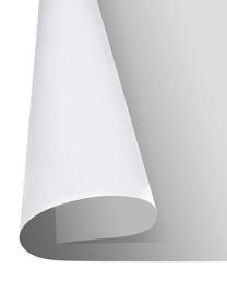 Tappetino antiscivolo nero/bianco in vinile Olè, Vinile riciclabile, Nero, bianco, grigio, Larg. 136 x Lung. 203 cm