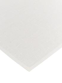 Servilletas de lino Heddie, 2 uds., 100% lino, Blanco, An 45 x L 45 cm