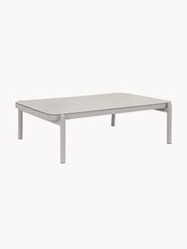 Tuintafel Florencia, Gepoedercoat aluminium, Lichtgrijs, B 120 x D 75 cm