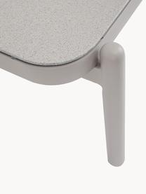 Zahradní konferenční stolek Florencia, Hliník s práškovým nástřikem, Světle šedá, Š 120 cm, H 75 cm