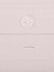 Povlečení z bavlněného perkálu Elsie, Růžová, 200 x 200 cm + 2 polštáře 80 x 80 cm