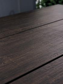 Garten-Esstisch Brutus, Tischplatte: Mitteldichte Holzfaserpla, Beine: Aluminium, beschichtet, Holz, dunkel, B 210 x T 100 cm