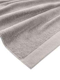 Asciugamano in cotone misto riciclato Blend, Grigio chiaro, Asciugamano per ospiti