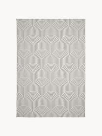 Tapis d'extérieur Arches, 86 % polypropylène, 14 % polyester, Gris, larg. 80 x long. 150 cm (taille XS)