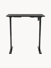 Výškově nastavitelný psací stůl Lea, Černá, Š 120 cm, H 60 cm