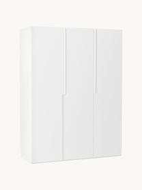 Modularer Drehtürenschrank Leon, 150 cm Breite, mehrere Varianten, Korpus: Spanplatte, FSC-zertifizi, Weiß, Premium Interior, B 150 x H 200 cm