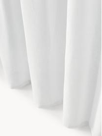 Polopriehľadný záves s tunelovým zavesením Ibiza, 2 ks, 100 % polyester, Biela, Š 135 x D 260 cm
