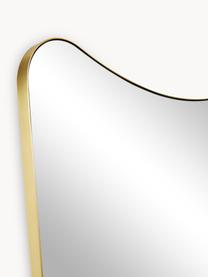 Wandspiegel Goldie, Lijst: gepoedercoat metaal, Goudkleurig, B 50 x H 80 cm