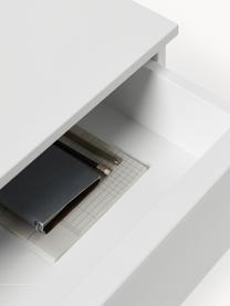 Cassettiera in legno Elona, Bianco, Larg. 100 x Alt. 80 cm