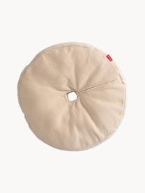 Katzenbett Donut, Bezug: 70 % Baumwolle, 15 % Poly, Hellbeige, Ø 60 x H 12 cm